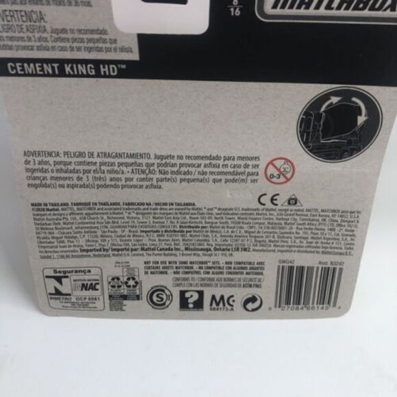 Matchbox Working Rigs Cement King HD Metal NIB. - Picture 6 of 6